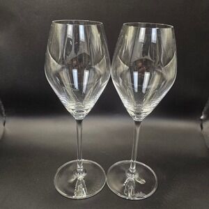 Set of 2 Crystal Rose Wine Glasses by RIEDEL Inniskillin Elegant‎ Stemware
